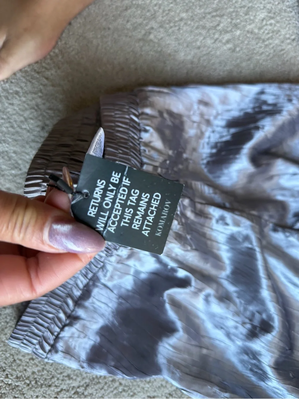 Komarov Palazzo Pants Large NWT - Picture 5 of 6